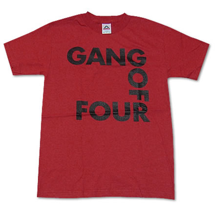 square logo (スクエア ロゴ)／GANG OF FOUR (ギャング オブ フォー)【海外バンドTシャツ】