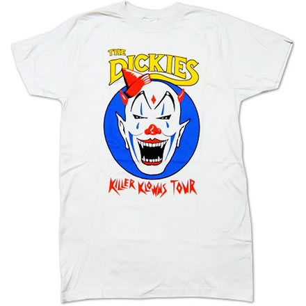 Killer Klowns Tour (キラー クラウンズ ツアー)／DICKIES (ディッキーズ)【海外バンドTシャツ】｜最新アーティストの紹介＆音源・アーティストグッズ等個性的な音楽関連商品の通販