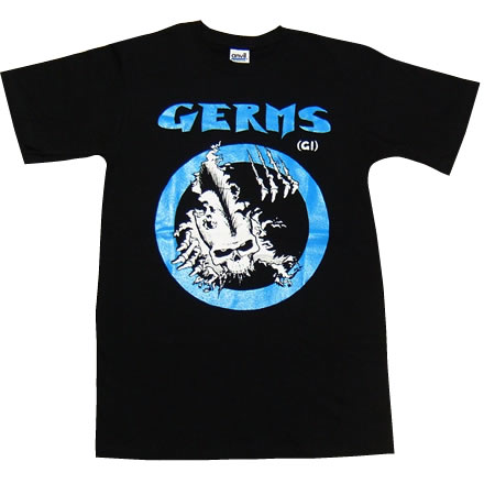 GI Skull (ジー アイ スカル)／GERMS (ジャームス)【海外バンドTシャツ】