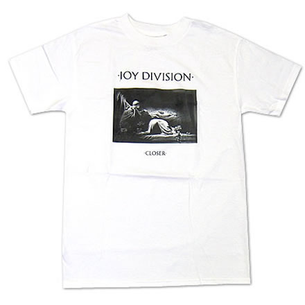 Closer (クローサー)／JOY DIVISION (ジョイ ディヴィジョン)【海外バンドTシャツ】｜最新アーティストの紹介＆音源・アーティストグッズ等個性的な音楽関連商品の通販