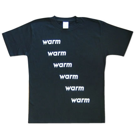 ロゴ ブラック／THE WARM (ザ ウォーム)【国内バンドTシャツ】｜最新アーティストの紹介＆音源・アーティストグッズ等個性的な音楽関連商品の通販